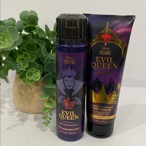 Bath & Body Works DISNEY VILLAINS EVIL QUEEN 2 Pc SET